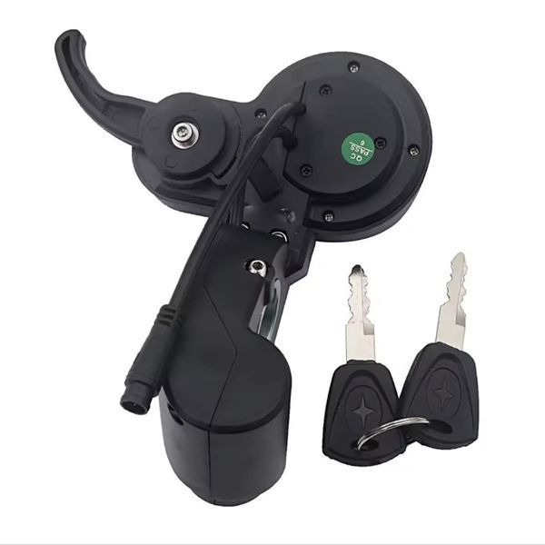 Дисплей ZQ-100 для электросамоката Kugoo M4 Pro с ключами зажигания (6 pin) 534 фото