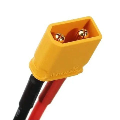 Розʼєм живлення XT30 (тато) з проводом 16 AWG 107 фото