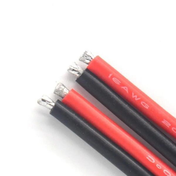 Розʼєм живлення XT30 (тато) з проводом 16 AWG 107 фото