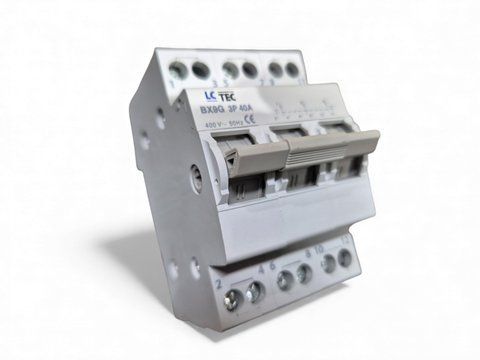 Перемикач введення резерву 1-0-2 LC TEC BX9G 3P 40A 159 фото