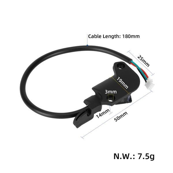 Тормозной трос с ручкой для Xiaomi M365/Pro/1S/MI3 и Ninebot G30 1101 фото