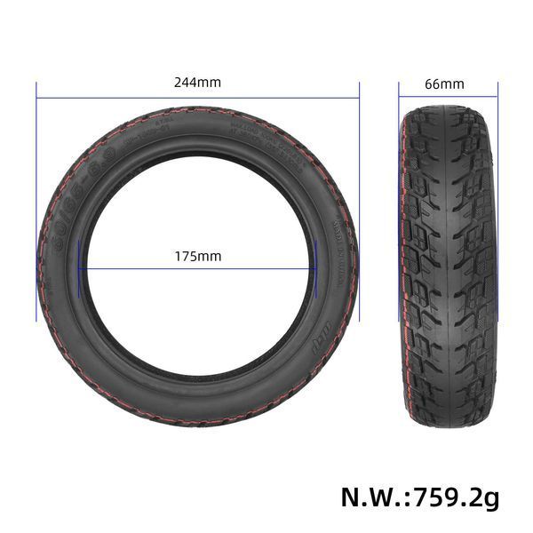 Самовідновлювальна безкамерна шина Ulip 60/65-6.9 для Segway Ninebot MAX G2 / G2E / G2DE 1045 фото
